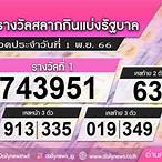 ตรวจลอตเตอรี่งวดวันที่ 1 พฤศจิกายน